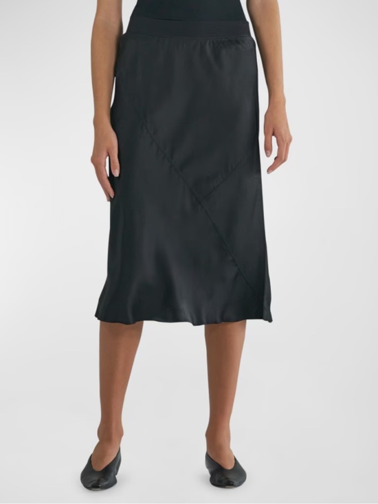 ATM Anthony Thomas Melillo Dresses & Skirts - ATM Anthony Thomas Melillo 100% Silk A line Skirt Black Size X-Small